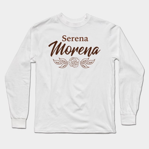 Serena Morena Long Sleeve T-Shirt by verde